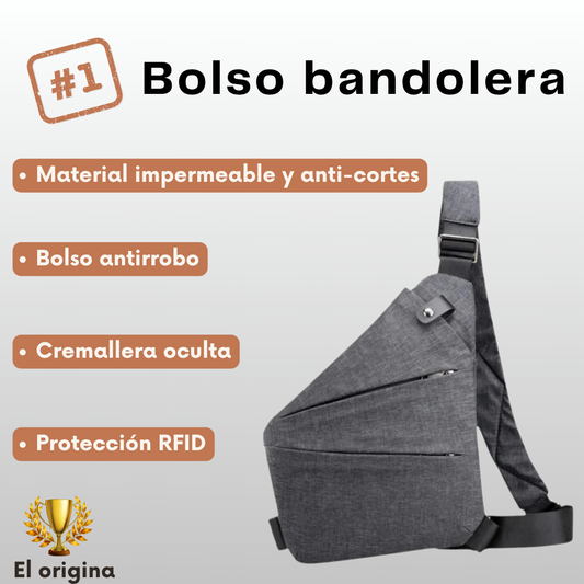 Bolso bandolera antirrobo Velorra™