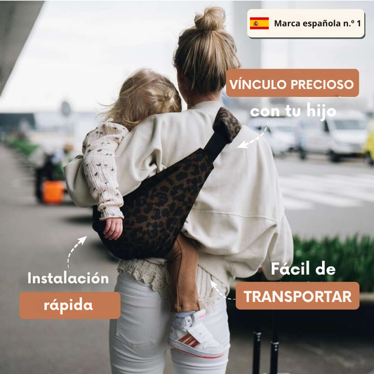 Portabebés Adaptativo Velorra™ - Comodidad y Estilo Sin Esfuerzo